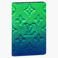 Louis Vuitton Pocket Organizer Taurillon Illusion Blue/Green