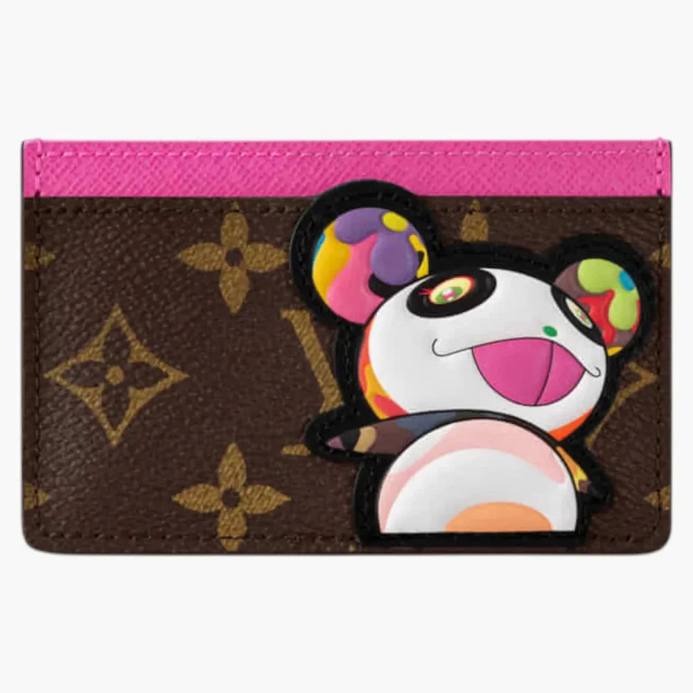 Louis Vuitton X Takashi Murakami Panda Card Holder Monogram